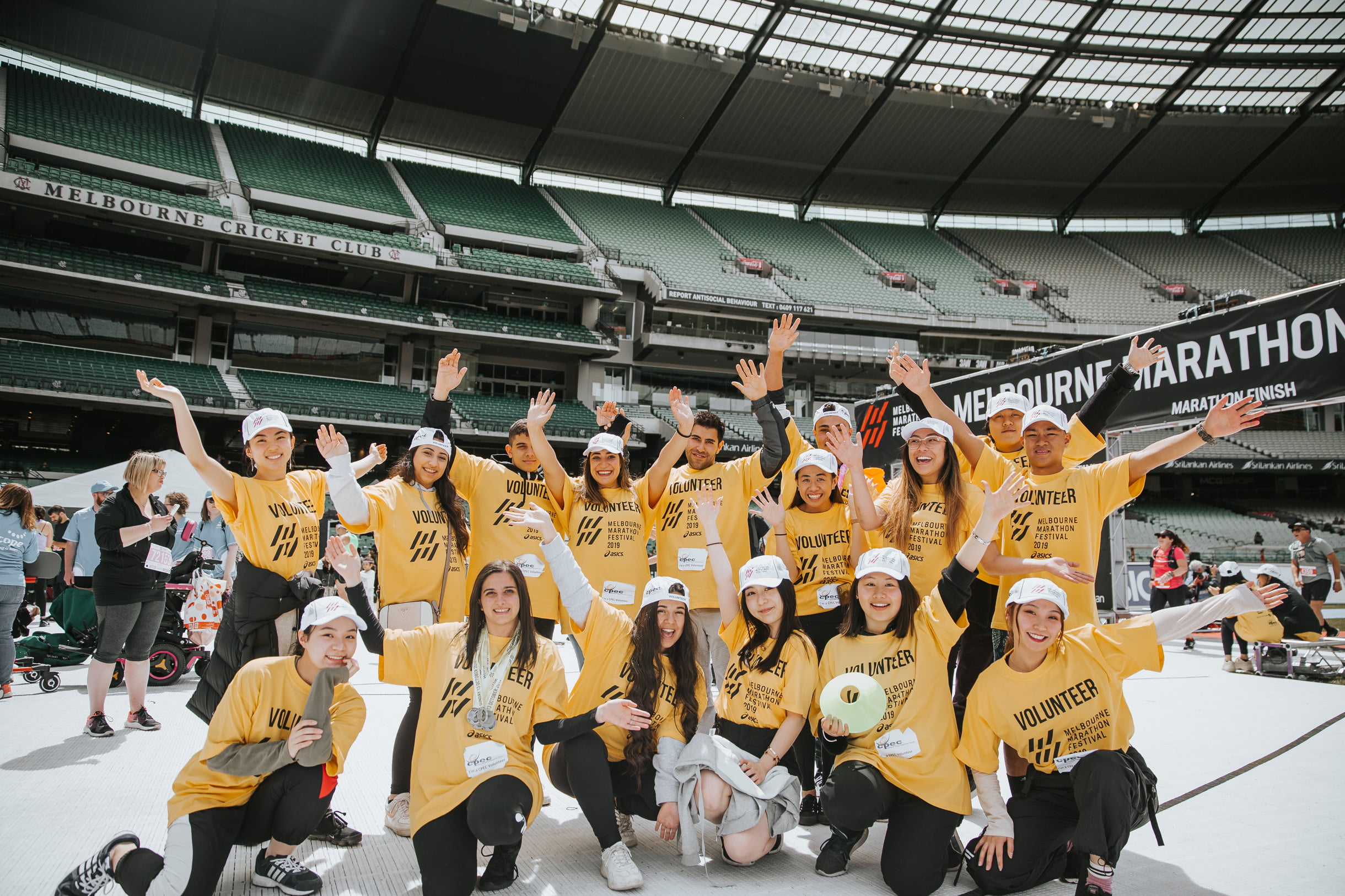 Volunteer Charity CPEC - Nike Melbourne Marathon Festival