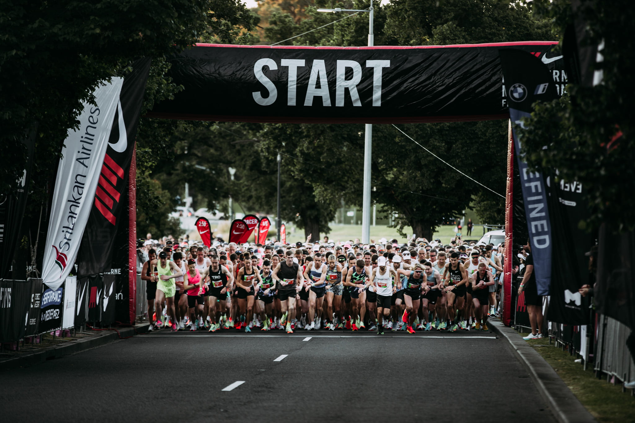 Robinson And Clark's Winning Splits - Nike Melbourne Marathon Festival