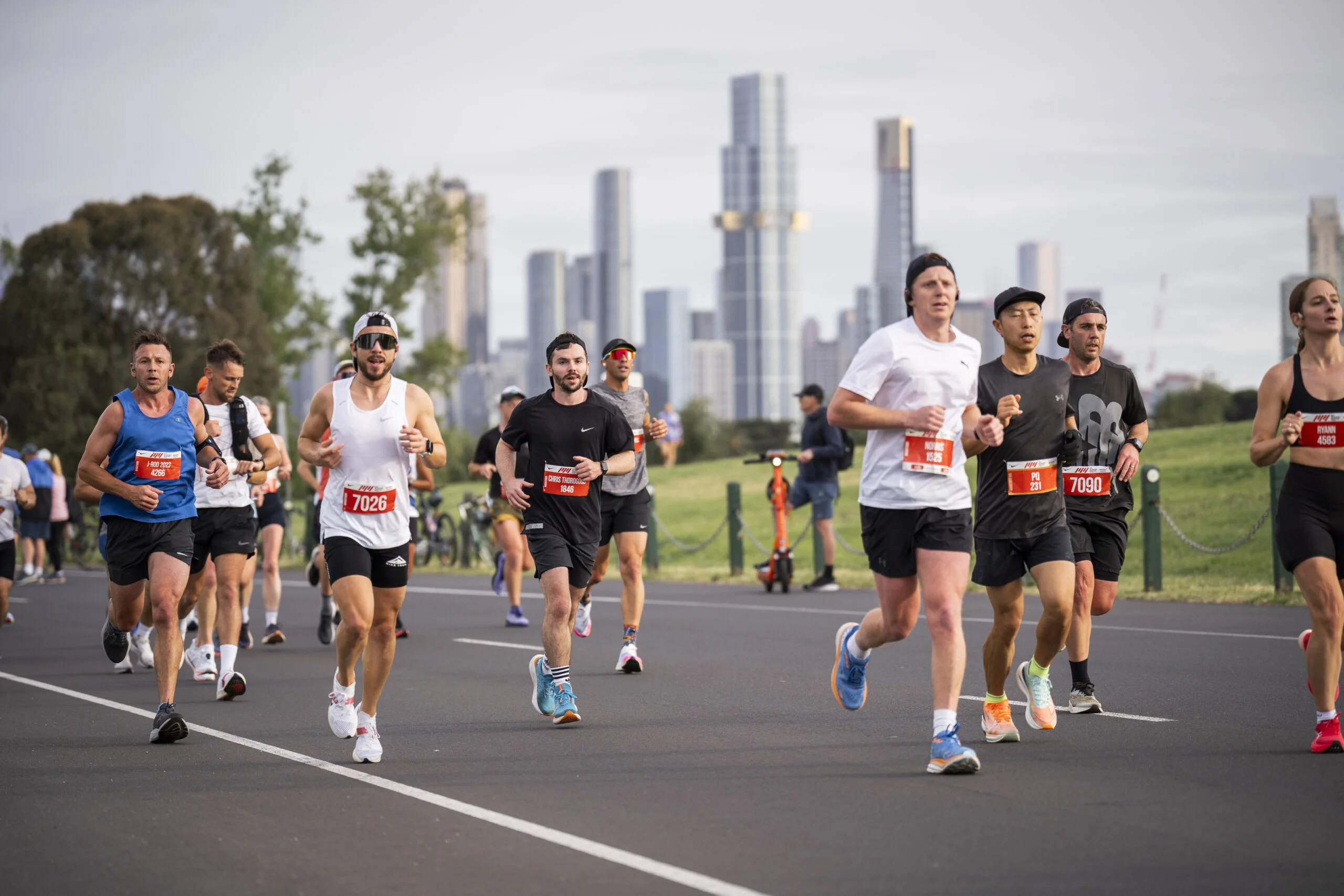 The 2024 Nike Melbourne Marathon Course Flyovers