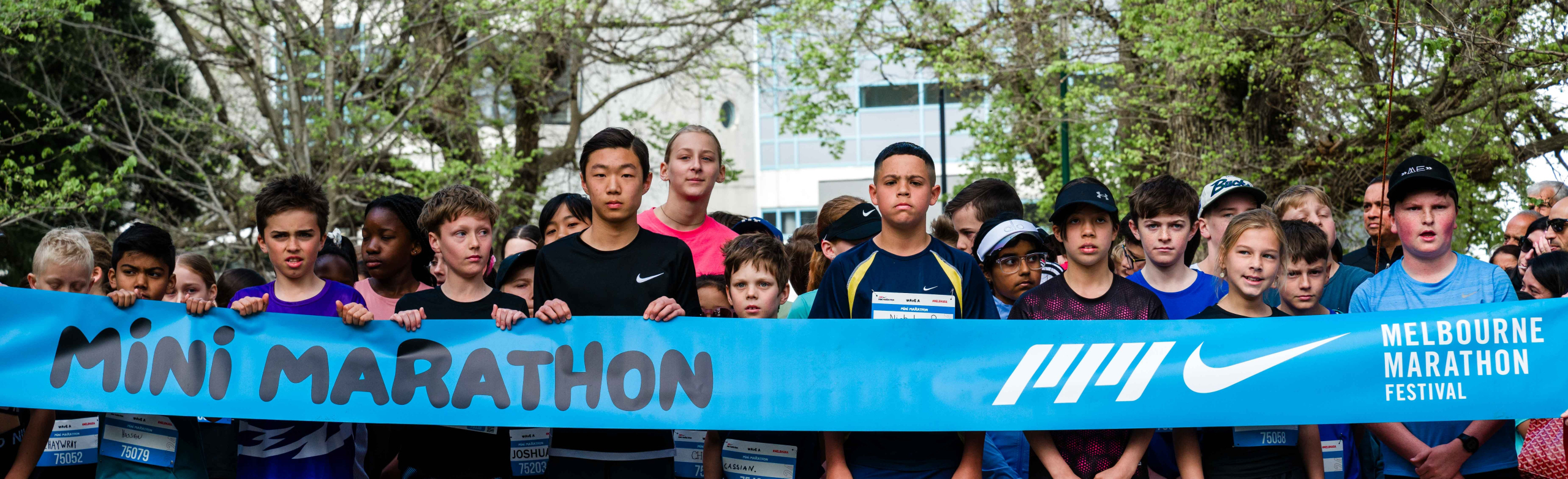 Nike Melbourne Marathon Mini Marathon, Melbourne, Victoria. (Photo: RaceAtlas / Alexander Polizzi)