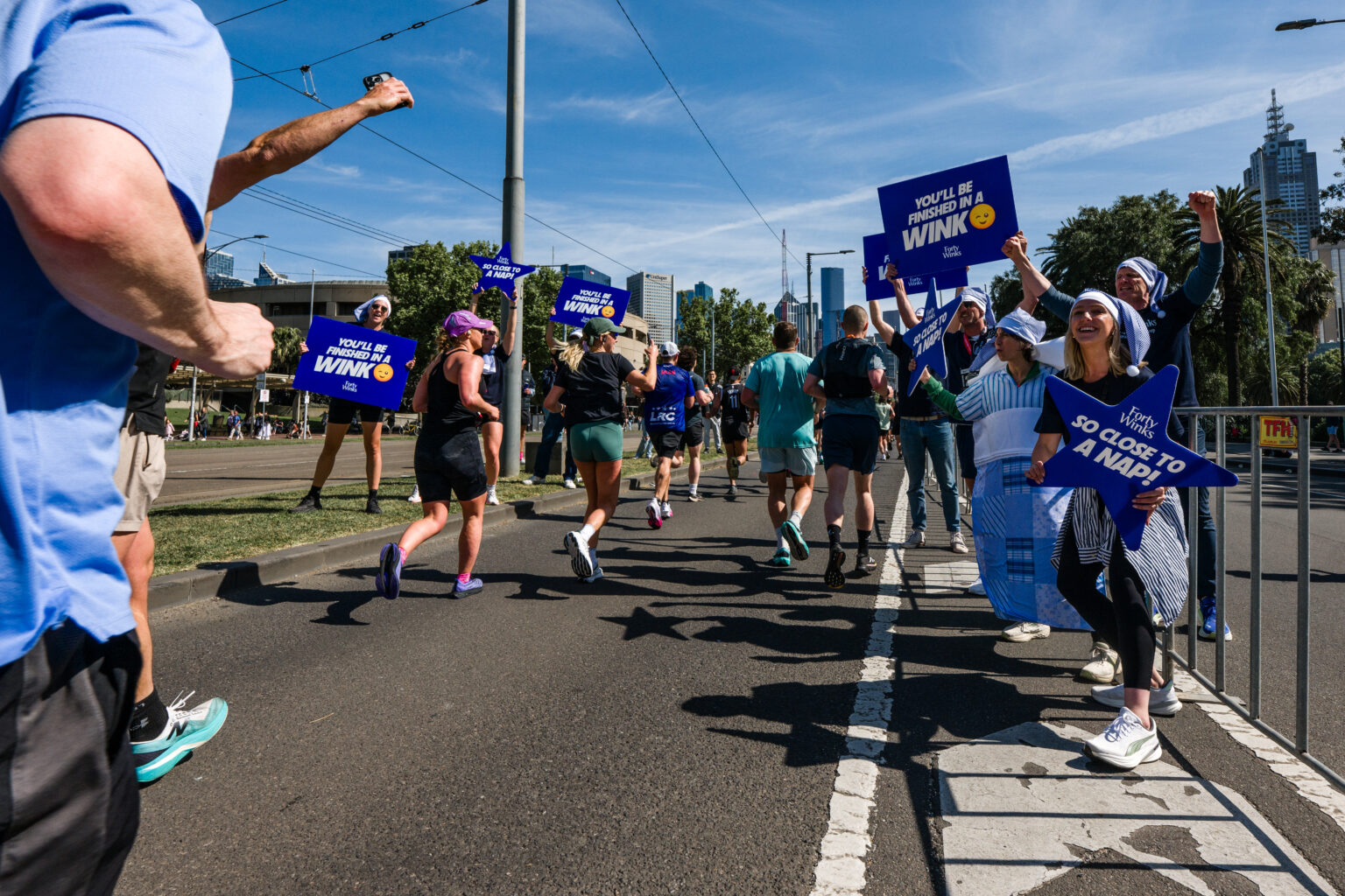 Nike Melbourne Marathon, Melbourne, Victoria. (Photo: RaceAtlas / Alexander Polizzi)